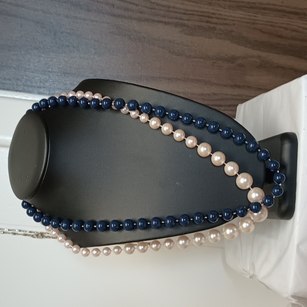2 beaded necklaces